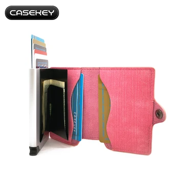 Anti Thef Business PU ID Multi Credit Card Holder Coin Pocket Slim for Man and Woman Leather Case Protector with RFID blocking
Anti Thef Business PU ID Multi Credit Card Holder Coin Pocket Slim for Man and Woman Leather Case Protector with RFID blocking