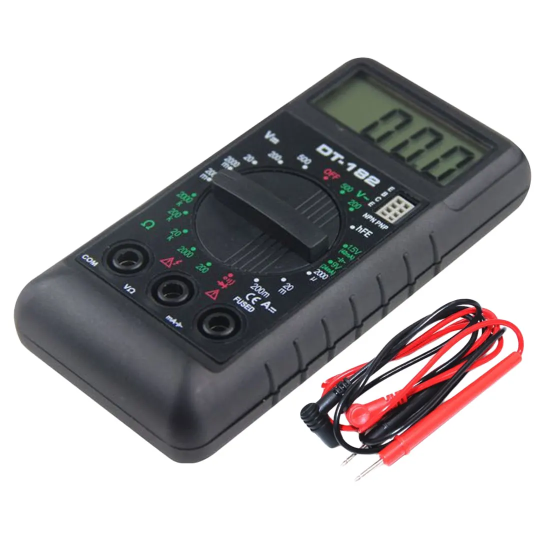 Extra Mini Digital Multimeter with Buzzer Overload Protection Pocket Voltage Current Ohm Meter DC AC LCD Portable Tool
Extra Mini Digital Multimeter with Buzzer Overload Protection Pocket Voltage Current Ohm Meter DC AC LCD Portable Tool