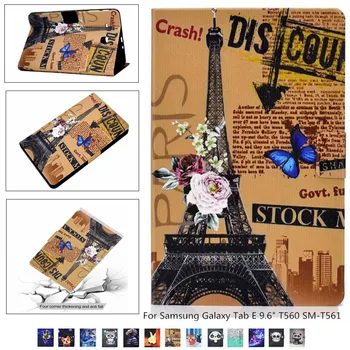 Animal pattern Tablet Case for Samsung Tab E 9.6 T561 Slim Folding Flip Stand Cover PU Leather Case for Samsung Tab E T560 + pen
Animal pattern Tablet Case for Samsung Tab E 9.6 T561 Slim Folding Flip Stand Cover PU Leather Case for Samsung Tab E T560 + pen