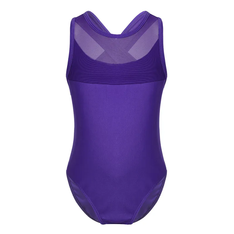 FEESHOW Girls Ballet Leotard Dresses Sleeveless Cutout Back Mesh Bodysuit Gymnastics Jumpsuit For Children Performance Costume
FEESHOW Girls Ballet Leotard Dresses Sleeveless Cutout Back Mesh Bodysuit Gymnastics Jumpsuit For Children Performance Costume