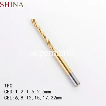 SHINA 1PCS 3.175mm One Flute Spiral Bits Titanium N2 Coated Carbide Milling Tool A Single Flute NC Router Drill Single-Blade
SHINA 1PCS 3.175mm One Flute Spiral Bits Titanium N2 Coated Carbide Milling Tool A Single Flute NC Router Drill Single-Blade