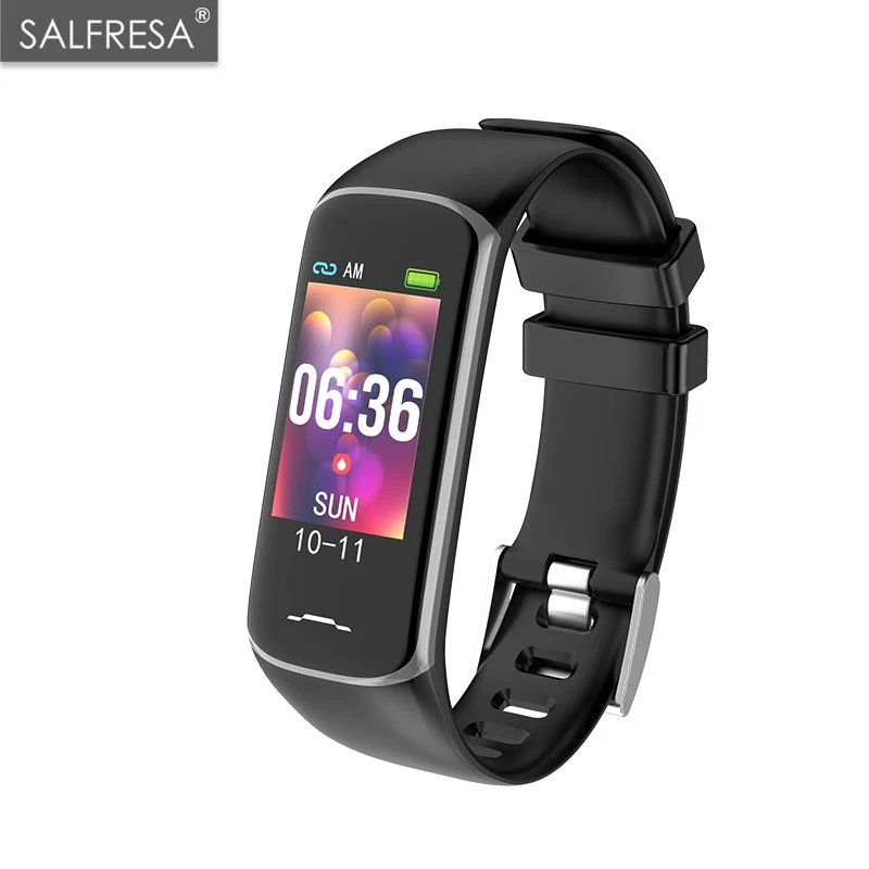 SALFRESA Smart Bracelet Band Waterproof Bluetooth Wristband man Female Physiology Reminder Heart Rate Monitor Fitness Tracker
SALFRESA Smart Bracelet Band Waterproof Bluetooth Wristband man Female Physiology Reminder Heart Rate Monitor Fitness Tracker