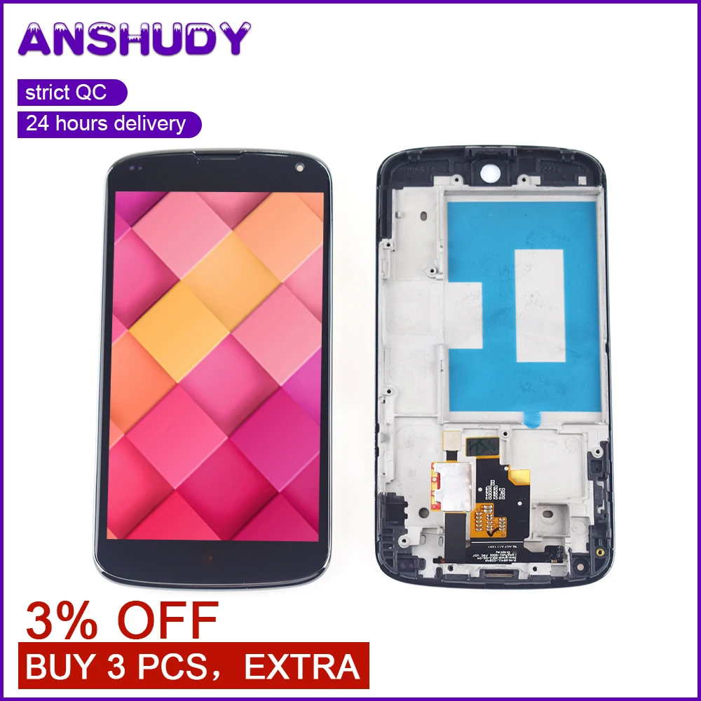 4.7" for LG Google Nexus 4 E960 LCD Frame Touch Screen Digitizer Sensor Glass Assembly For LG E960 Display Screen
4.7" for LG Google Nexus 4 E960 LCD Frame Touch Screen Digitizer Sensor Glass Assembly For LG E960 Display Screen