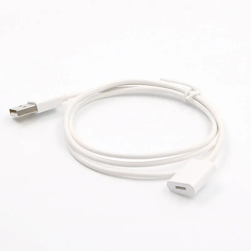 

For apple lightning Pencil adapter Charging cable for ipad pro Touch pen charger extension cable 1m usb female to male 8pin 10.5