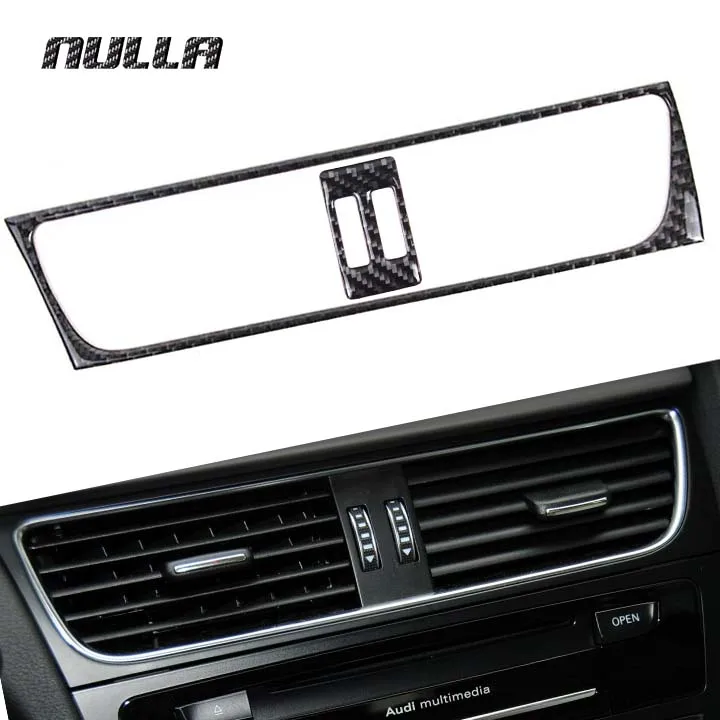 NULLA Carbon Fiber Car Interior Navigation Central Control Panel Air Conditioning Vent Cover Frame Trim for AUDI A4 B8 2009-2016
NULLA Carbon Fiber Car Interior Navigation Central Control Panel Air Conditioning Vent Cover Frame Trim for AUDI A4 B8 2009-2016