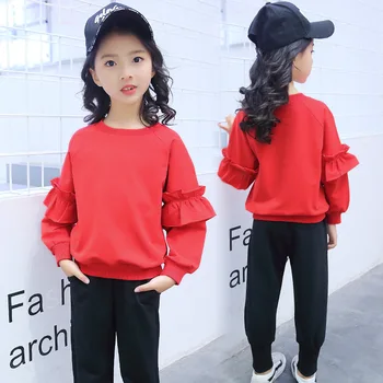 New Arrivals 2020 Spring Kids Clothes Casual Children's Set Sport Suit Tops +Pants 2 Pcs Girls Clothing Set 10 11 12 13 14 Years
New Arrivals 2020 Spring Kids Clothes Casual Children's Set Sport Suit Tops +Pants 2 Pcs Girls Clothing Set 10 11 12 13 14 Years