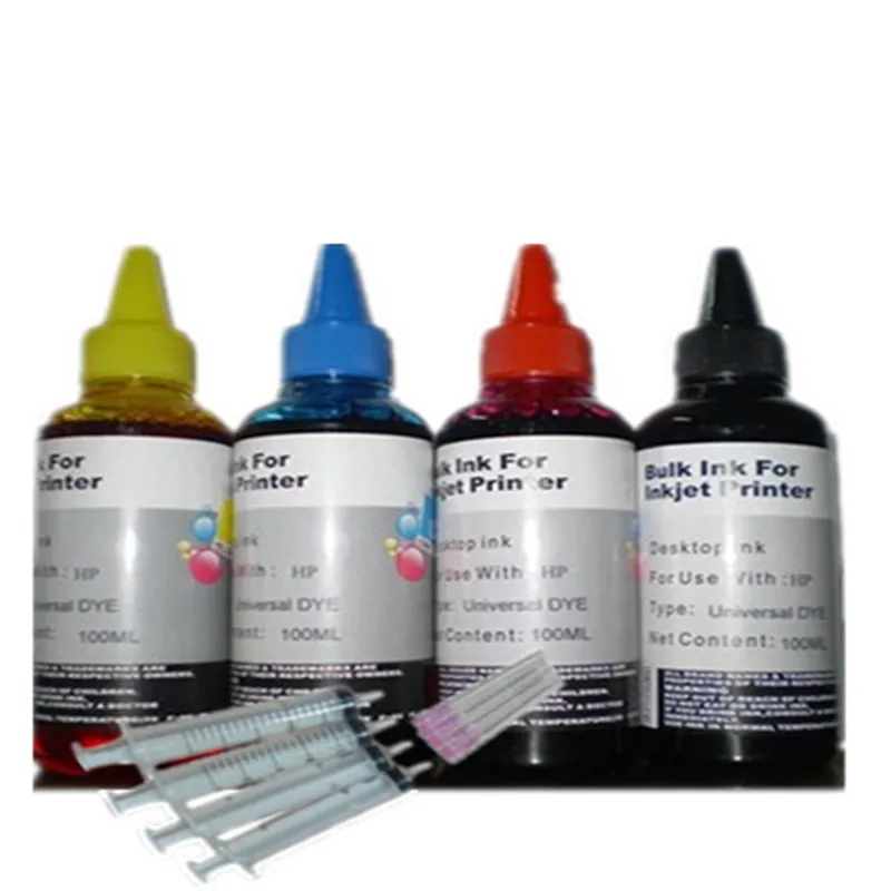 Hisaint 4Pcs 100ml Bottle Color Ink Jet Cartridge Refill Kit for HP for Canon for Epson Printer Cartridge Ink
Hisaint 4Pcs 100ml Bottle Color Ink Jet Cartridge Refill Kit for HP for Canon for Epson Printer Cartridge Ink