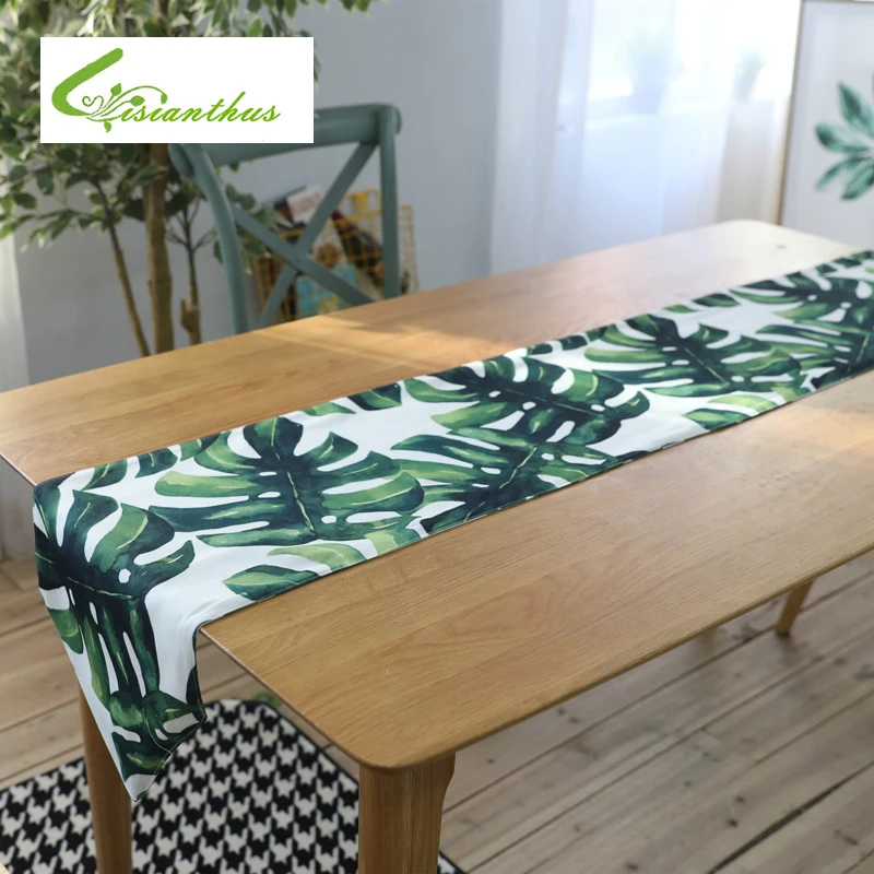 Newest 2019 Table Runner Rectangular Green Tropical Plants Printed Tablecloth Home Decoration Pastoral Style Cotton Table Runner
Newest 2019 Table Runner Rectangular Green Tropical Plants Printed Tablecloth Home Decoration Pastoral Style Cotton Table Runner