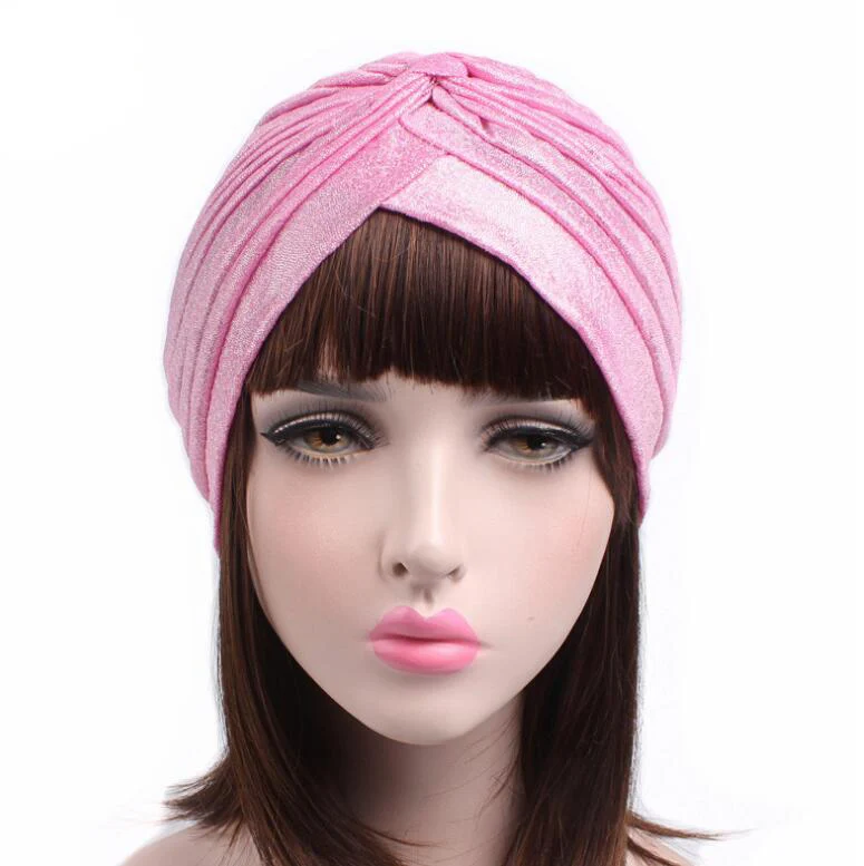 2017New Women Luxury Turban Hat Waxy Color India Hat Pleated Headwrap Chemo Cap Ladies Turbante
2017New Women Luxury Turban Hat Waxy Color India Hat Pleated Headwrap Chemo Cap Ladies Turbante