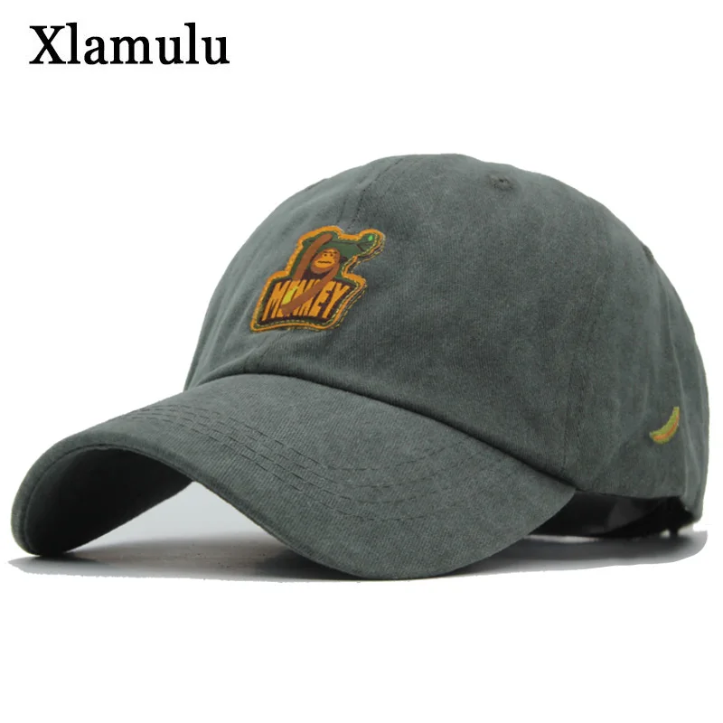 Xlamulu Cotton Men Baseball Caps Snapback Hats For Women Vintage Mashed Bone Male Dad Hat Gorras Monkey Banana Casquette Hats
Xlamulu Cotton Men Baseball Caps Snapback Hats For Women Vintage Mashed Bone Male Dad Hat Gorras Monkey Banana Casquette Hats