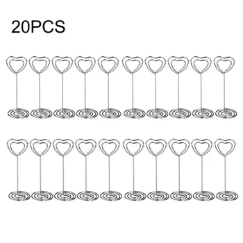 20pcs Table Number Holders Name Card Holders Photo Stand Note Memo Clip for Wedding Party Supply Hotel Table Seating Card
20pcs Table Number Holders Name Card Holders Photo Stand Note Memo Clip for Wedding Party Supply Hotel Table Seating Card