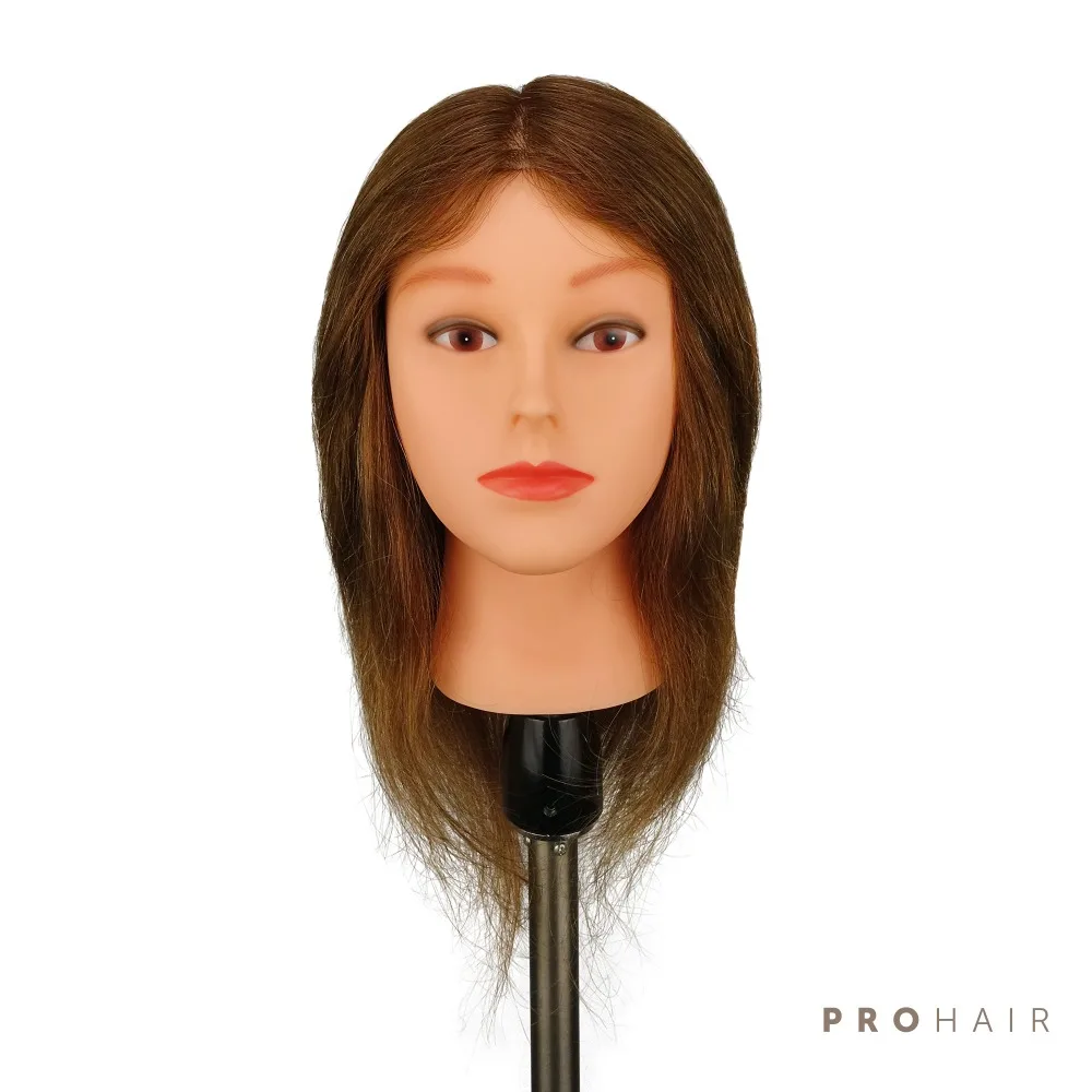 PROHAIR 40CM 16'' 100% Human Hair Light Brown Training Head Salon Female Mannequin Head Hairdressing Practice Training Doll Head
PROHAIR 40CM 16'' 100% Human Hair Light Brown Training Head Salon Female Mannequin Head Hairdressing Practice Training Doll Head