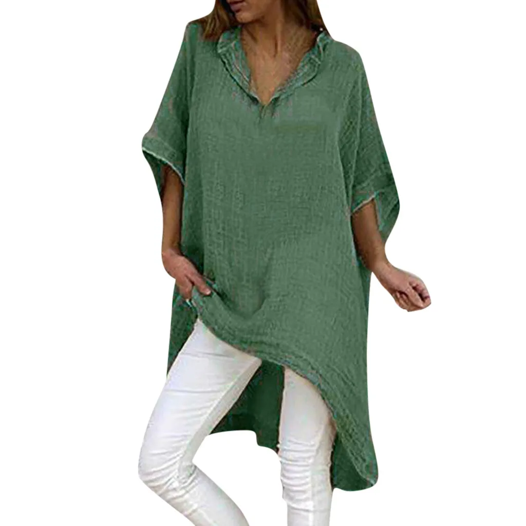 blusas mujer de moda 2019 women's blouse shirt Women Summer Loose Short Sleeve Solid Tops Blouse blusas de inverno feminina
blusas mujer de moda 2019 women's blouse shirt Women Summer Loose Short Sleeve Solid Tops Blouse blusas de inverno feminina