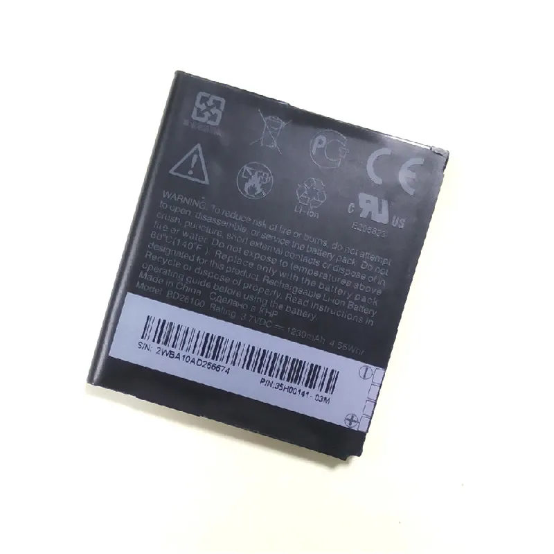 New 1230mAh BD26100 High Quality Battery for HTC HD Desire HD A9191 G10 7 Surround T8788 Inspire 4G Cell Phone
New 1230mAh BD26100 High Quality Battery for HTC HD Desire HD A9191 G10 7 Surround T8788 Inspire 4G Cell Phone