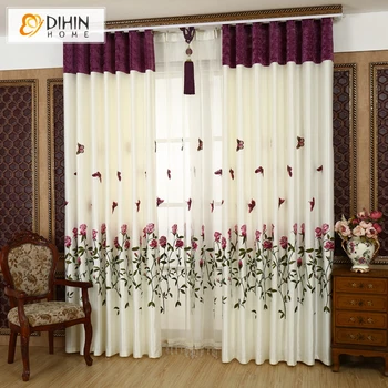 Cortina Blinds European Style Living Luxury Bedroom Curtain Embroidered Curtains for The Room A Butterfly free Shipping
Cortina Blinds European Style Living Luxury Bedroom Curtain Embroidered Curtains for The Room A Butterfly free Shipping