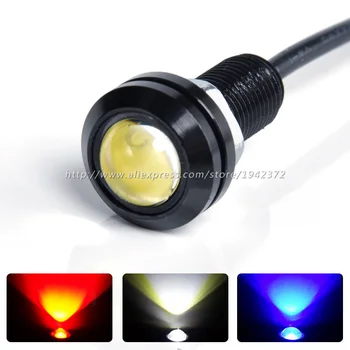 

18MM Led Eagle Eye DRL Daytime Running Lights Source Backup Reversing Parking Signal Lamp Waterproof daylight