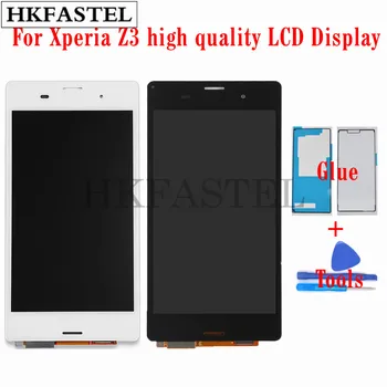 HKFASTEL For Sony Xperia Z3 L55T L55U New OEM High Quality Full Complete LCD Display Touch screen Digitizer Tools
HKFASTEL For Sony Xperia Z3 L55T L55U New OEM High Quality Full Complete LCD Display Touch screen Digitizer Tools