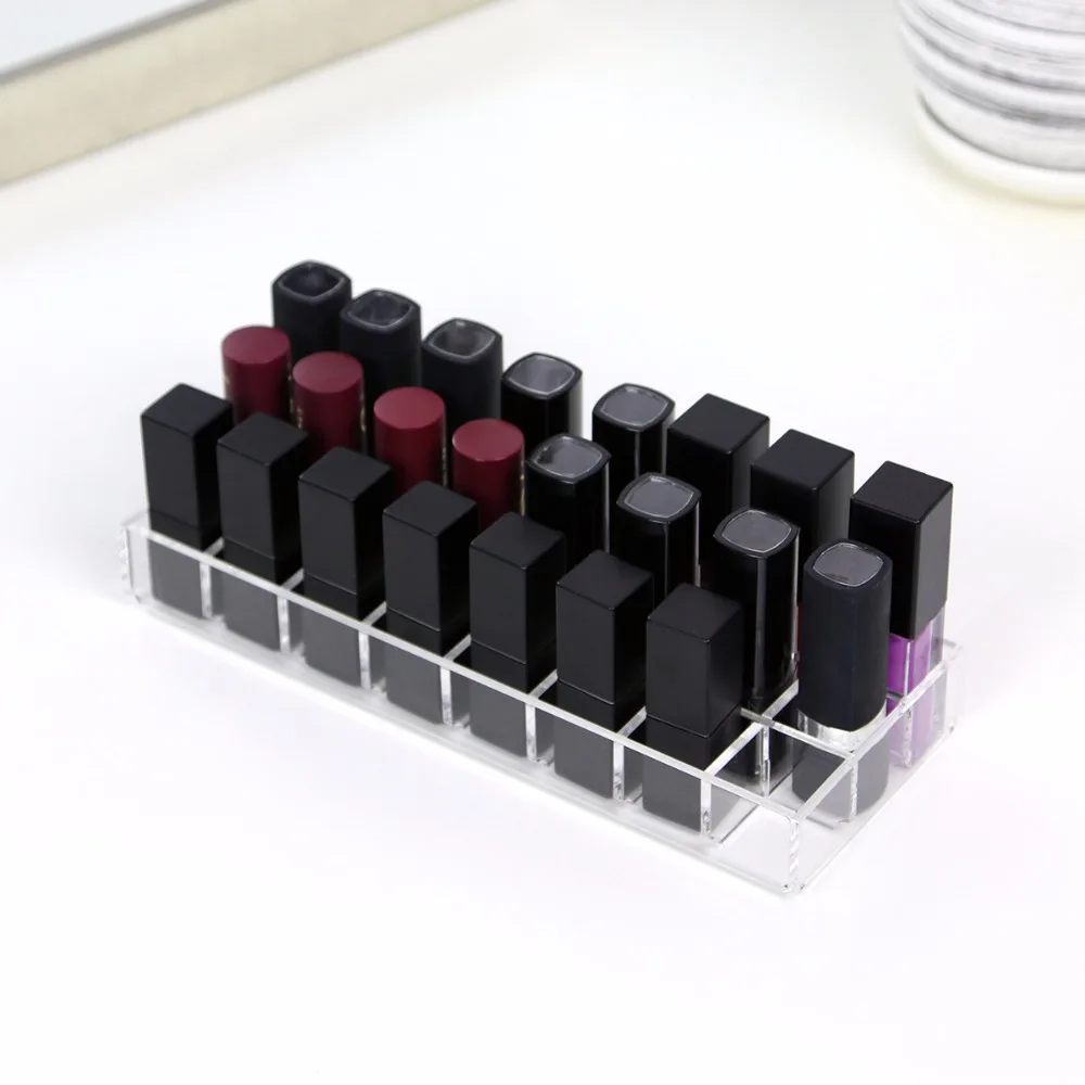 2018 Aila New 24 Lipsticks Organizer High Quality Small Box Drawer Dresser Vanity Makeup Organizer
2018 Aila New 24 Lipsticks Organizer High Quality Small Box Drawer Dresser Vanity Makeup Organizer