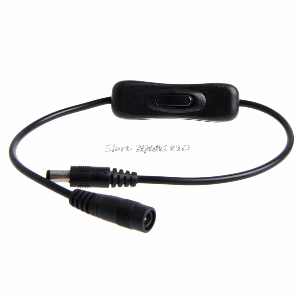 DC Power Plug 5.5x2.1mm Male to Female Extension Cable Cord With Switch On/Off Z09 Drop ship
DC Power Plug 5.5x2.1mm Male to Female Extension Cable Cord With Switch On/Off Z09 Drop ship