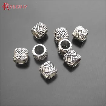 (16208)50PCS 6x6MM,hole:4MM Antique Style Zinc Alloy Large Hole Spacer Beads Bracelet Beads Jewelry Findings Accessories 
(16208)50PCS 6x6MM,hole:4MM Antique Style Zinc Alloy Large Hole Spacer Beads Bracelet Beads Jewelry Findings Accessories