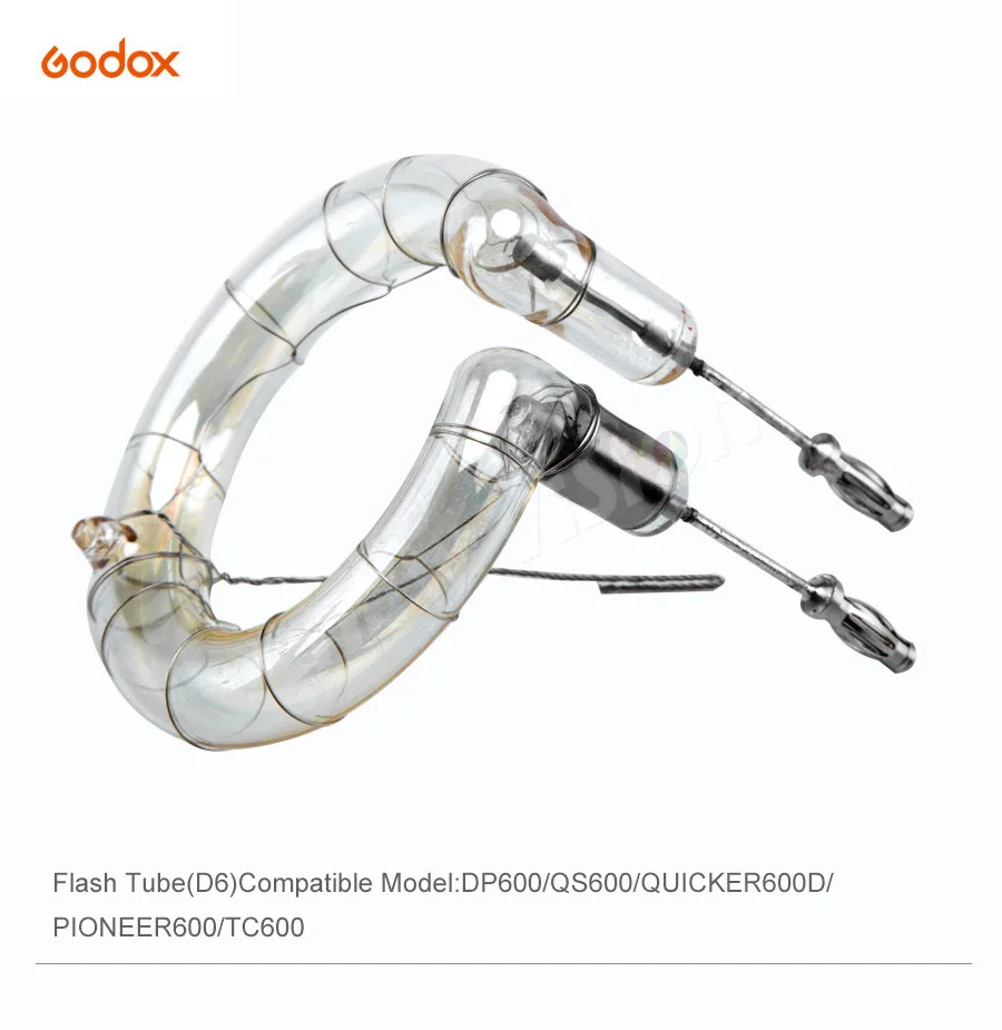 Godox 300WS 400WS 600Ws Professional Flash Tube Suitable for Godox Studio Flash DP600 QS600 Quicker 600D Pioneer 600 TC600
Godox 300WS 400WS 600Ws Professional Flash Tube Suitable for Godox Studio Flash DP600 QS600 Quicker 600D Pioneer 600 TC600