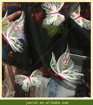 Fashion Embroidery Lace Fabric Butterfly Applique Nigerian Tulle French Lace Fabric for Lady dress
Fashion Embroidery Lace Fabric Butterfly Applique Nigerian Tulle French Lace Fabric for Lady dress