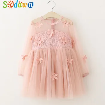 Sodawn 2018 Spring Summer New Children's Clothing Fashion Sweet Baby Girls Dress Lace Collar Gauze Princess Dress Girls Clothes
Sodawn 2018 Spring Summer New Children's Clothing Fashion Sweet Baby Girls Dress Lace Collar Gauze Princess Dress Girls Clothes