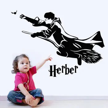 Potter Flight Cut Vinyl Wall Art Sticker Decal Customized Name and Color Wall Decoration DIY Mural Magic H-02
Potter Flight Cut Vinyl Wall Art Sticker Decal Customized Name and Color Wall Decoration DIY Mural Magic H-02