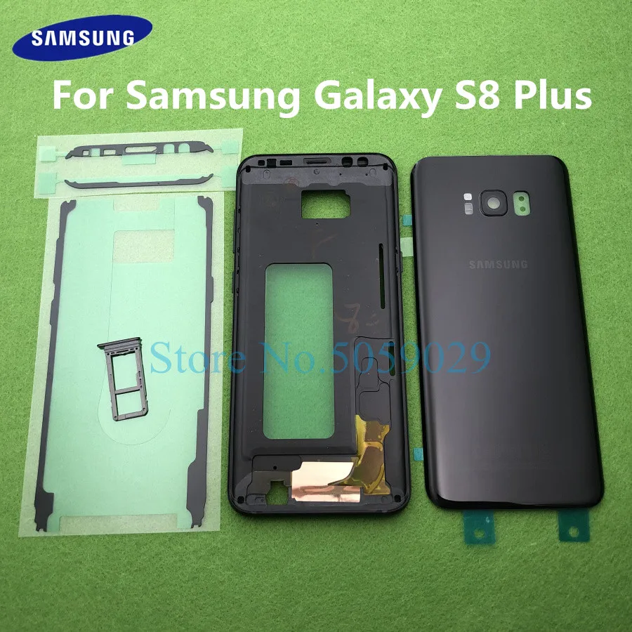 Для Samsung Galaxy S8 Plus + G955 G955F средняя передняя рамка полный корпус задний держатель