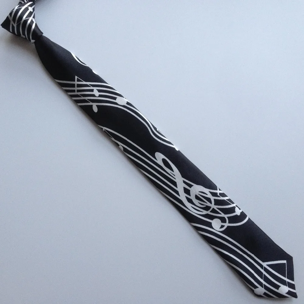 5cm Fashion Men Skinny Ties Unique Pattern Printed Necktie Musical Notes G-clef Centered Personality Gravatas
5cm Fashion Men Skinny Ties Unique Pattern Printed Necktie Musical Notes G-clef Centered Personality Gravatas