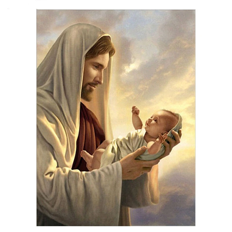 5d diamond Embroidery Religion jesus baby diy diamond painting cross stitch for children puzzle mosaic needleworks crafts Z666
5d diamond Embroidery Religion jesus baby diy diamond painting cross stitch for children puzzle mosaic needleworks crafts Z666