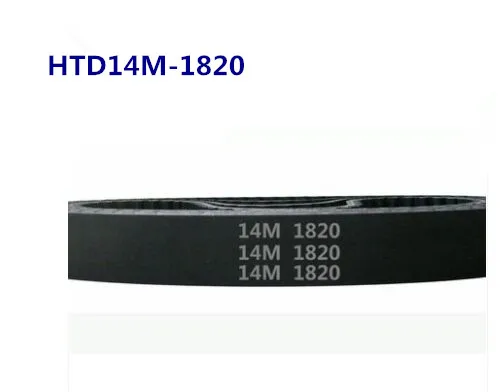 free shipping high quality HTD14M1820 Timing belt pitch 14mm teeth 130 width 10mm-60mm Rubber HTD14M Timing belts
free shipping high quality HTD14M1820 Timing belt pitch 14mm teeth 130 width 10mm-60mm Rubber HTD14M Timing belts