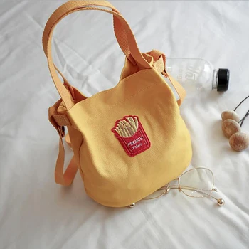 2019 Korean Version Of The Versatile Canvas Shoulder Bag Portable College Wind Student Messenger Bag Shopping Bag
2019 Korean Version Of The Versatile Canvas Shoulder Bag Portable College Wind Student Messenger Bag Shopping Bag