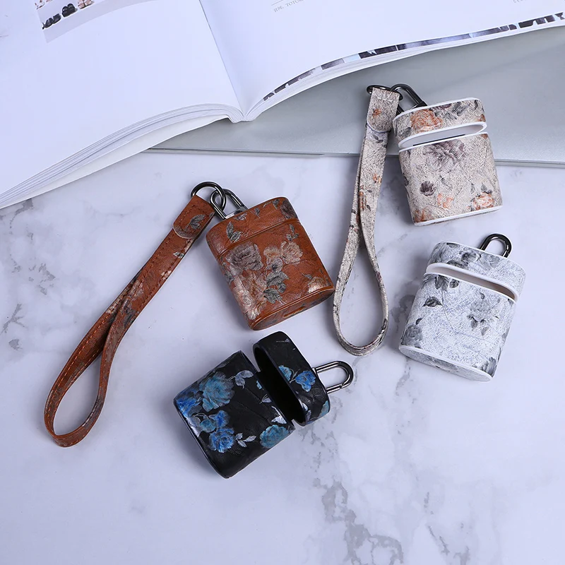 Luxury Printed Leather Earphone Case For Apple AirPods 2 AirPod Protective Cover Bluetooth Headset Case For AirPods Charging Box
Luxury Printed Leather Earphone Case For Apple AirPods 2 AirPod Protective Cover Bluetooth Headset Case For AirPods Charging Box