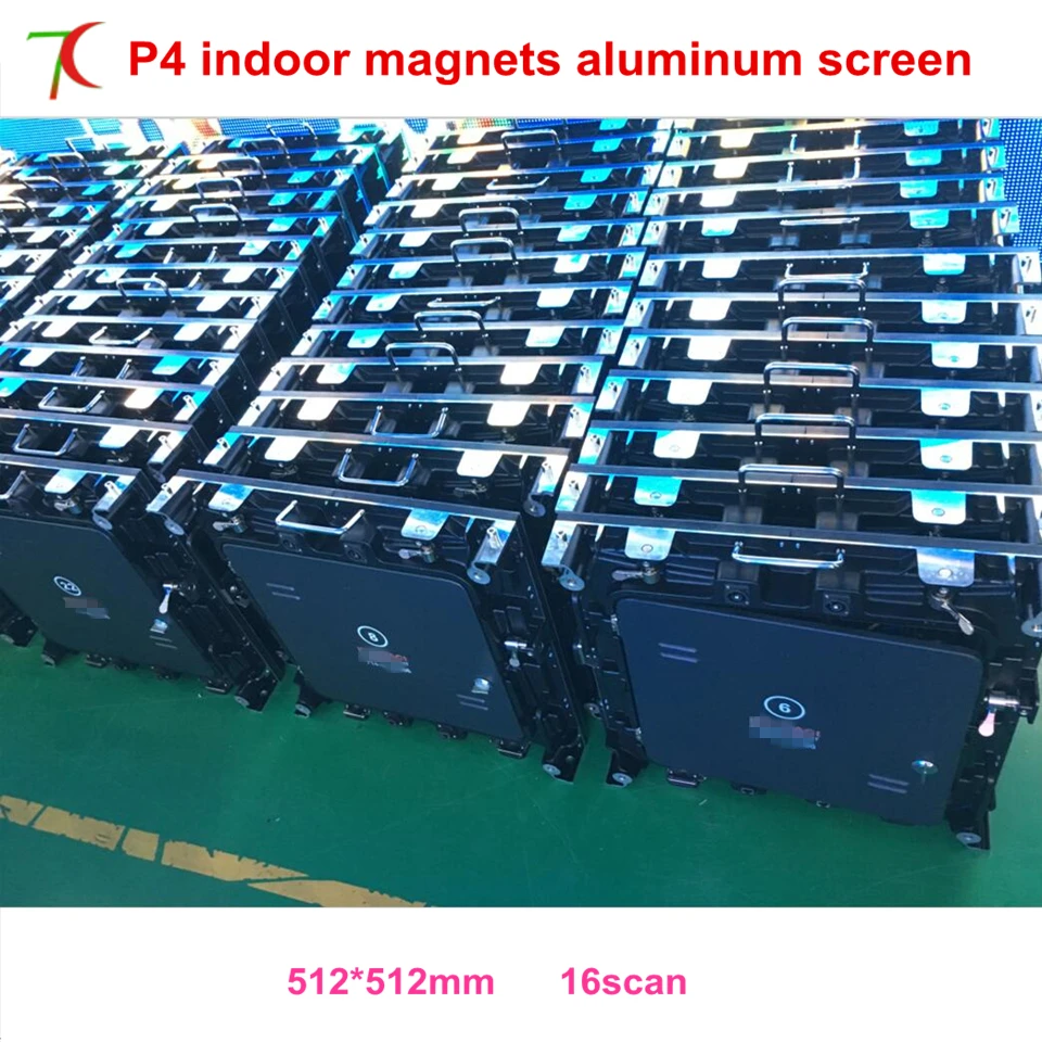 P4 indoor 512mm*512mm magnets fix front mainterance die-casting aluminum screen for rental business, nationstar lamps ,MBI5124
P4 indoor 512mm*512mm magnets fix front mainterance die-casting aluminum screen for rental business, nationstar lamps ,MBI5124