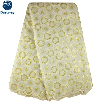Bestway Organza Sequins Embroidered Lace African Gold Lace Fabric For Women‘s Wedding Evening Party Lace High Quality Fabric
Bestway Organza Sequins Embroidered Lace African Gold Lace Fabric For Women‘s Wedding Evening Party Lace High Quality Fabric