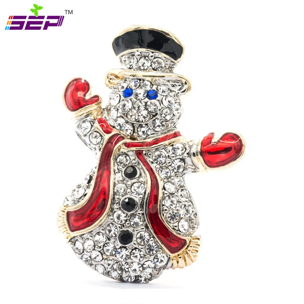 Crystals Rhinestone Christmas Snowman Brooches Pins Broach for Women Girl Party Jewelry Accessories P201501
Crystals Rhinestone Christmas Snowman Brooches Pins Broach for Women Girl Party Jewelry Accessories P201501