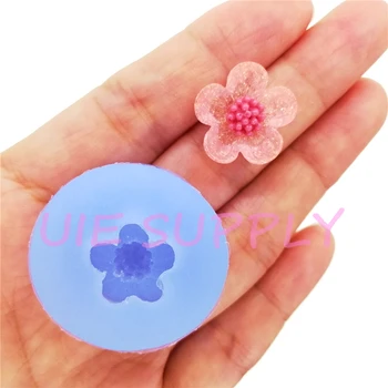 HYL417U 17.9mm Cute Flower Silicone Mold Fondant Cupcake Decoration Candy Resin Art Jewelry Earrings Ring Necklace Making DIY
HYL417U 17.9mm Cute Flower Silicone Mold Fondant Cupcake Decoration Candy Resin Art Jewelry Earrings Ring Necklace Making DIY