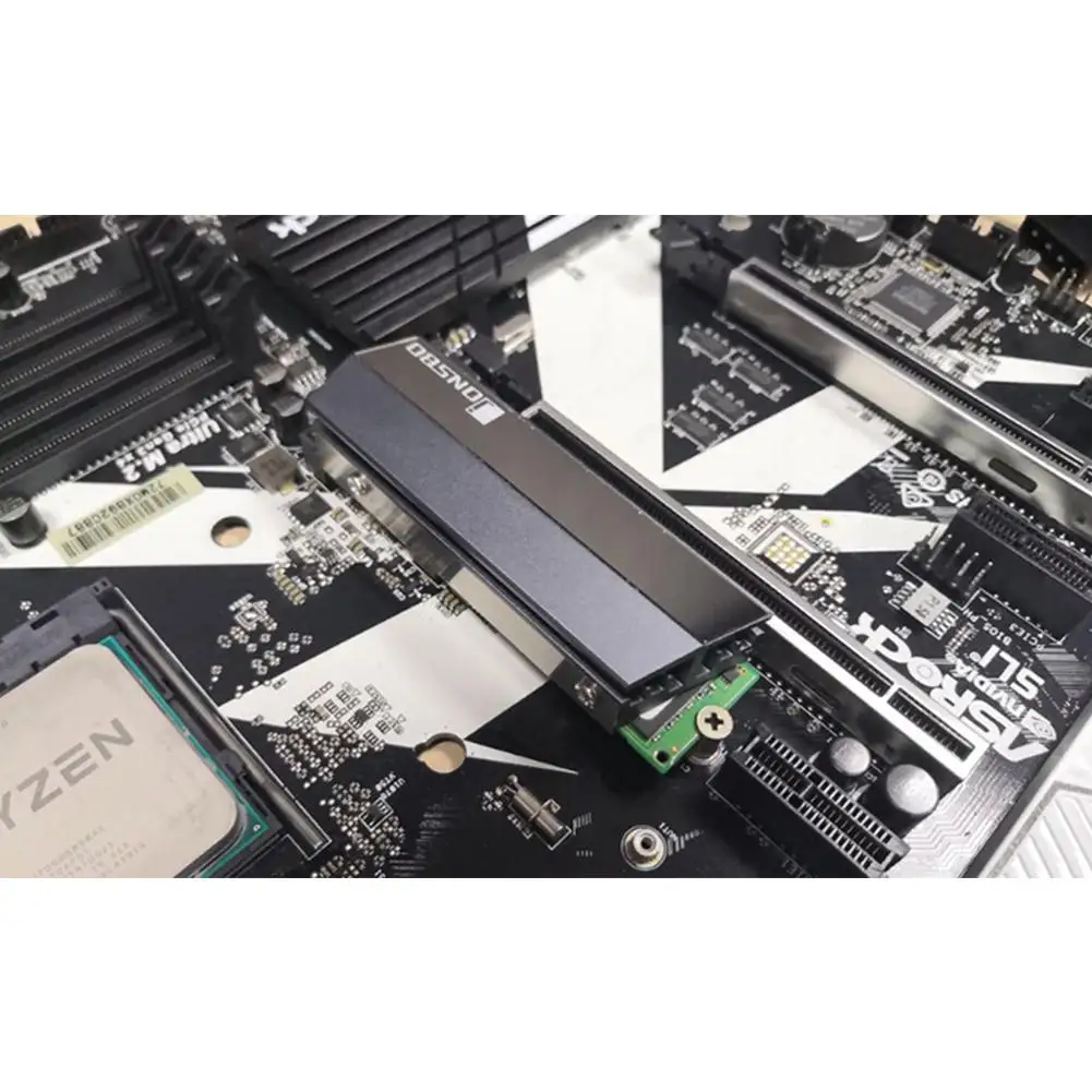 Universal Aluminum M.2 2280 SSD Fast Cooling Heatsink Cooler Solid State Hard Disk Radiator
Universal Aluminum M.2 2280 SSD Fast Cooling Heatsink Cooler Solid State Hard Disk Radiator