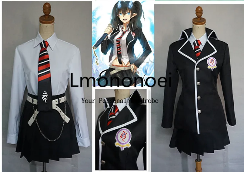 Lmononoei Anime Blue Exorcist / Ao no Exorcist School Uniform Women Female Clothing Okumura Rin Cosplay costume Costumes
Lmononoei Anime Blue Exorcist / Ao no Exorcist School Uniform Women Female Clothing Okumura Rin Cosplay costume Costumes