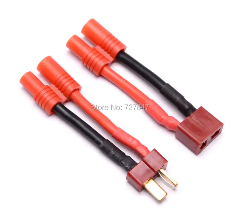 T Plug Male / Female To HXT 3.5mm Bullet Banana Connector Adapter RC Part With 14AWG Wire
T Plug Male / Female To HXT 3.5mm Bullet Banana Connector Adapter RC Part With 14AWG Wire