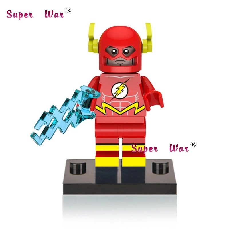 Single Sale superhero marvel avengers Flash DC Comics building blocks action set model bricks toys for children
Single Sale superhero marvel avengers Flash DC Comics building blocks action set model bricks toys for children