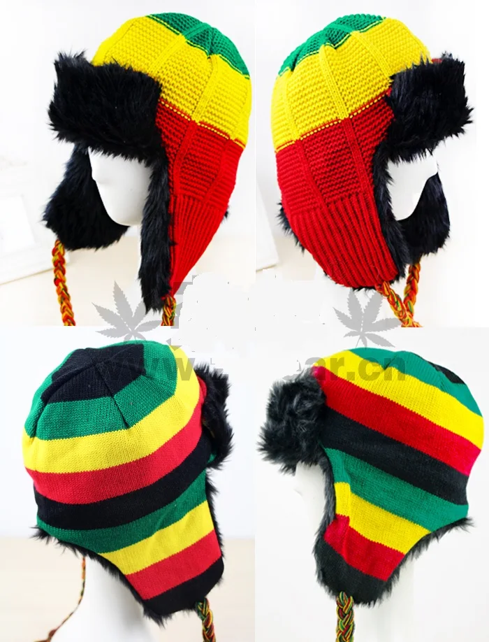 rasta reggae Winter hat Hip Hop Bob Jamaican cap Rasta Reggae multi- colour Skull Striped Crochet Beanie helmet Trapper cap
rasta reggae Winter hat Hip Hop Bob Jamaican cap Rasta Reggae multi- colour Skull Striped Crochet Beanie helmet Trapper cap