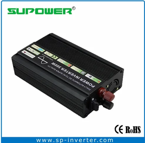 High Efficiency 300W Off Grid DC 12v 24v To AC 220V 50Hz Or 110V 60Hz Pure Sine Wave Power Inverter
High Efficiency 300W Off Grid DC 12v 24v To AC 220V 50Hz Or 110V 60Hz Pure Sine Wave Power Inverter
