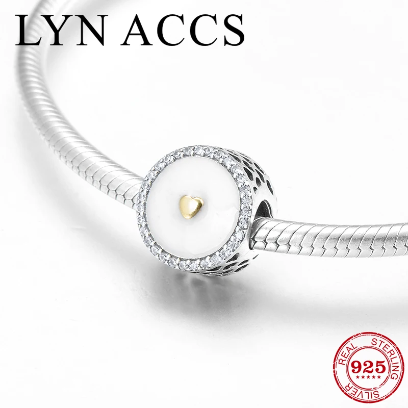 Fashion beautiful 925 Sterling Silver DIY gift clear CZ fine White Enamel beads Fit Original Pandora Charm Bracelet Jewelry 2019
Fashion beautiful 925 Sterling Silver DIY gift clear CZ fine White Enamel beads Fit Original Pandora Charm Bracelet Jewelry 2019