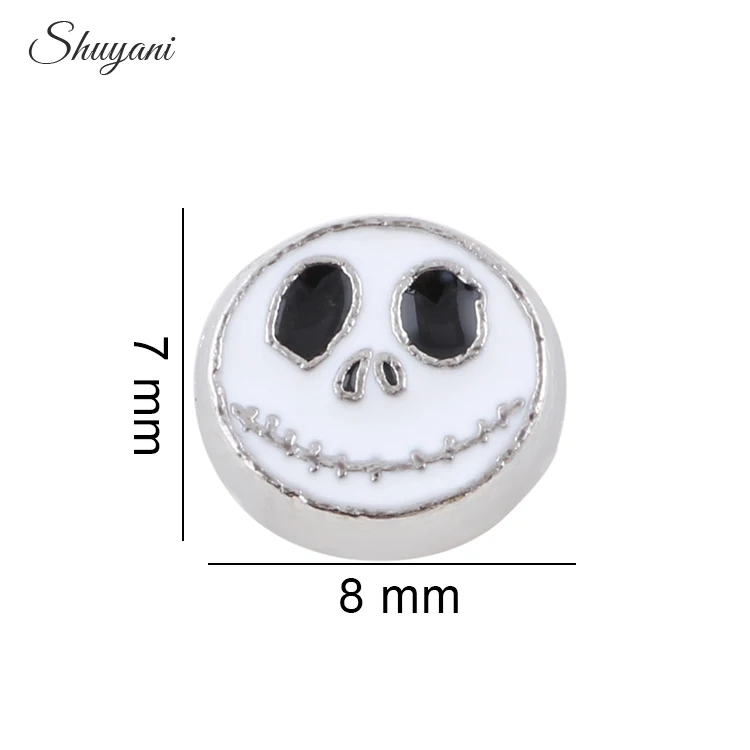 New Fashion Halloween Smile Alloy Metal Charms For Memory Living Glass Locket Pendant
New Fashion Halloween Smile Alloy Metal Charms For Memory Living Glass Locket Pendant