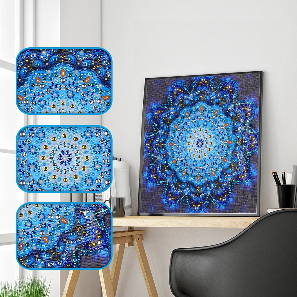 Mandala Diamond Embroidery Flower Special Shaped Diamond Painting DIY 5D Partial Drill Cross Stitch Bohemian Diamond Mosaic
Mandala Diamond Embroidery Flower Special Shaped Diamond Painting DIY 5D Partial Drill Cross Stitch Bohemian Diamond Mosaic