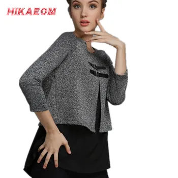 2018 women sweater Hitz middle-aged women's clothing large size fashion casual sweater
2018 women sweater Hitz middle-aged women's clothing large size fashion casual sweater