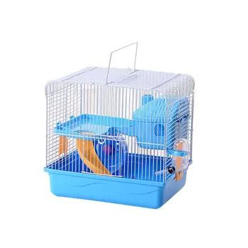 1 Pc Hamster Cage Double Layers Multifunctional Practical Pets House for Chinchilla Mouse Golden Bear
1 Pc Hamster Cage Double Layers Multifunctional Practical Pets House for Chinchilla Mouse Golden Bear