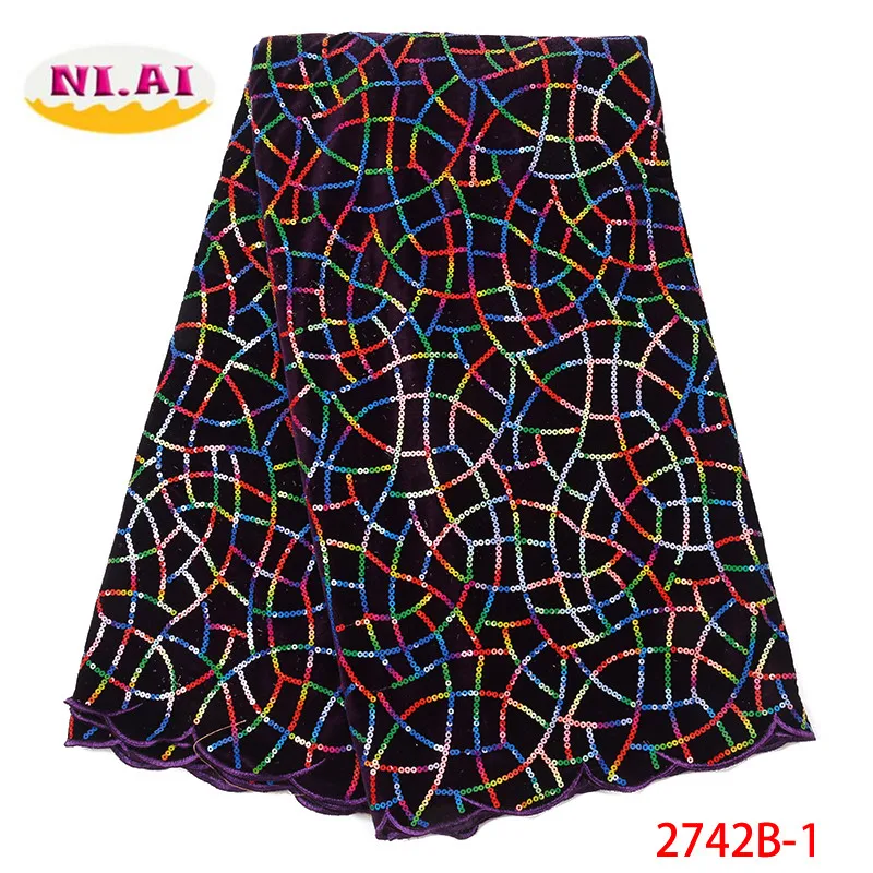 2019 Latest French Nigerian Sequins Velvet Laces Fabrics High Quality African Laces Fabric For Wedding Lace Fabric XY2742B-1
2019 Latest French Nigerian Sequins Velvet Laces Fabrics High Quality African Laces Fabric For Wedding Lace Fabric XY2742B-1